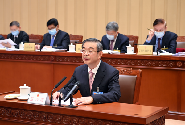 周强向全国人大常委会报告知识产权审判工作表示 努力开创新时代知识产权审判工作新局面